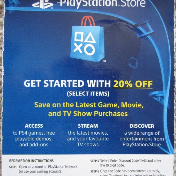 20 psn digital code
